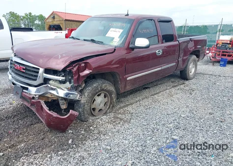 2003 GMC Sierra 1500 Slt из США, поврежденный, VIN 2GTEK19T531384899
